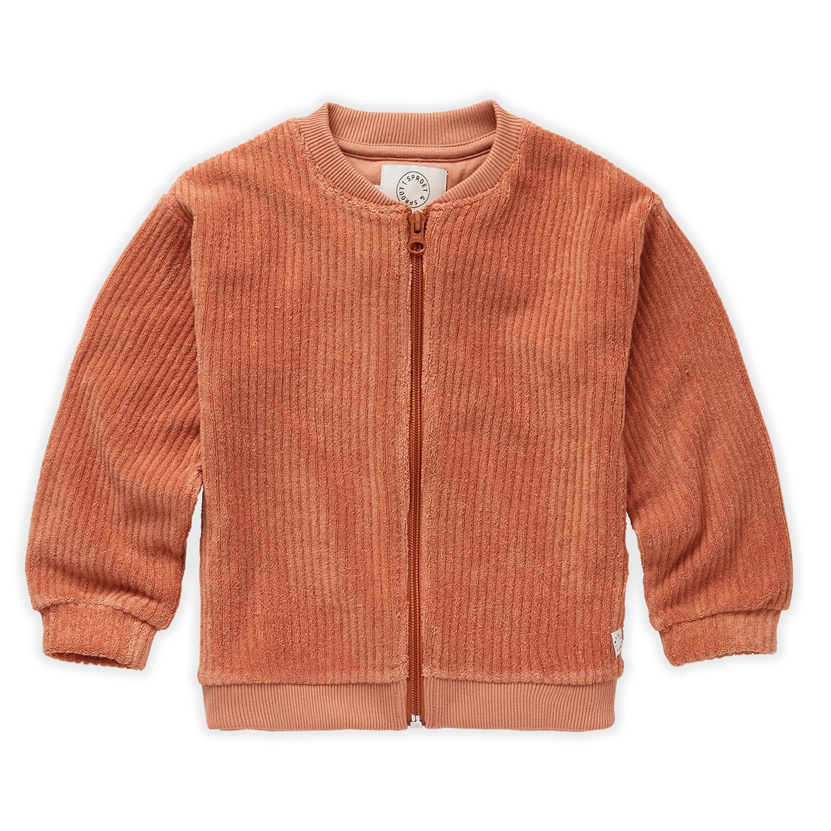 Sweat Cardigan Venice – café brown