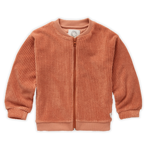 Sweat Cardigan Venice – café brown