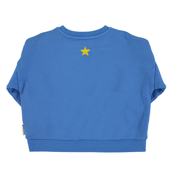 Sweatshirt Blue – "Fantastic" print