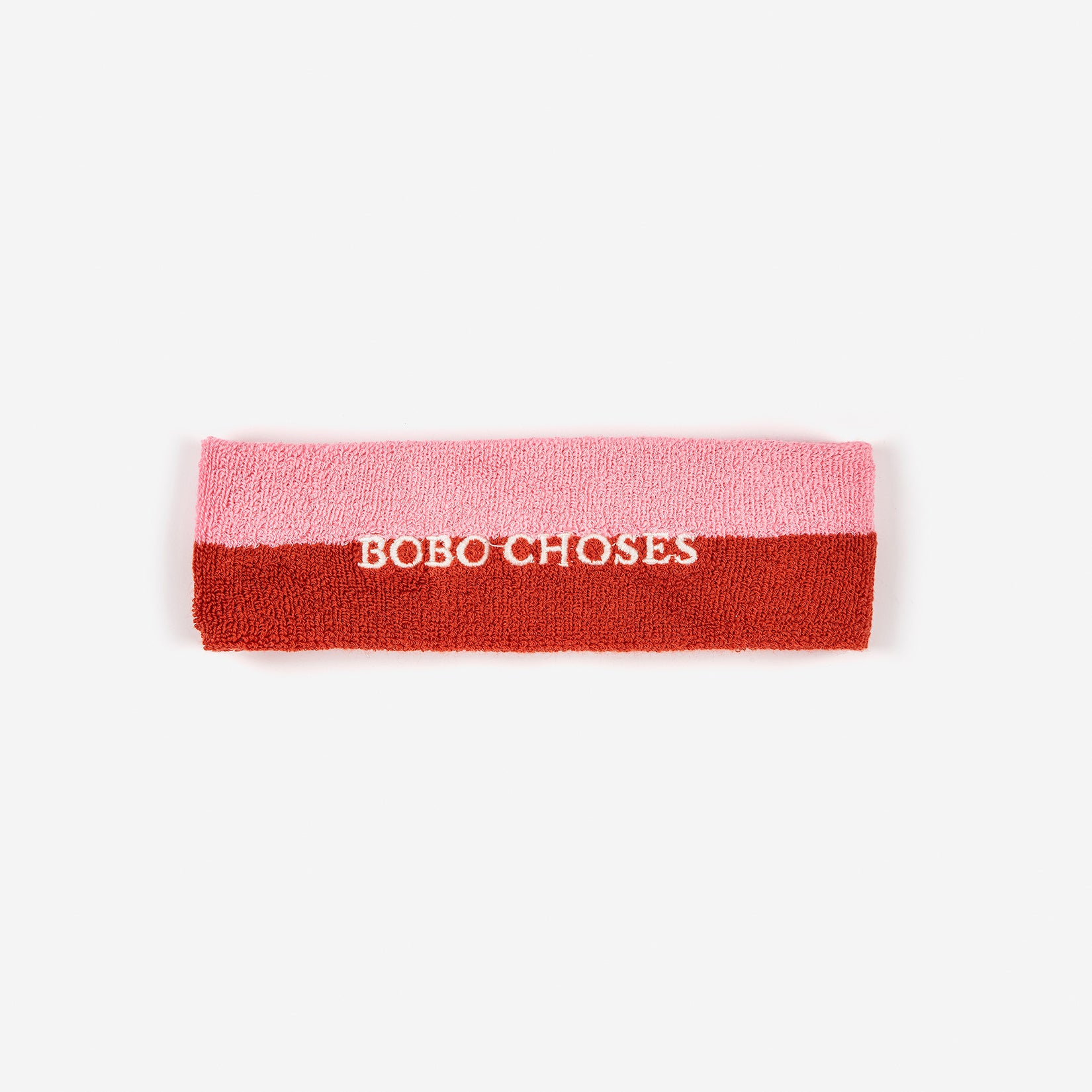 Bobo Choses Pink Towel Headband