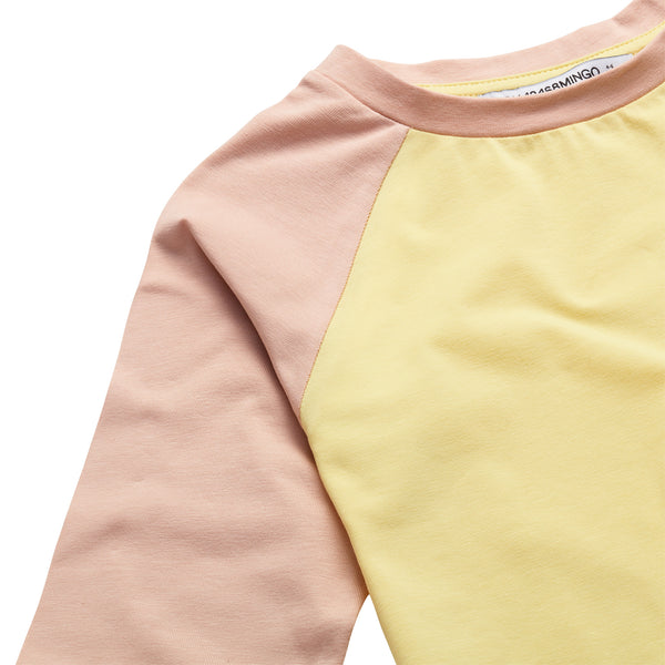 Longsleeve Duo Lemon Twist/Dusty Pink